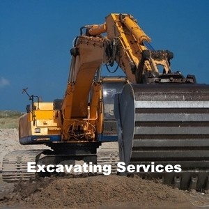 excavating